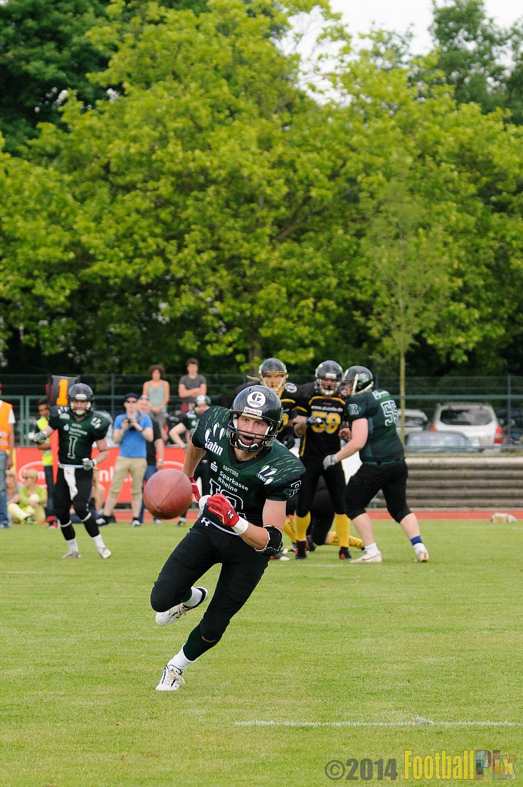 Düsseldorf Bulldozer vs. Rheine Raptors - 31.05.2014 Düsseldorf Bulldozer vs. Rheine Raptors (6:33)