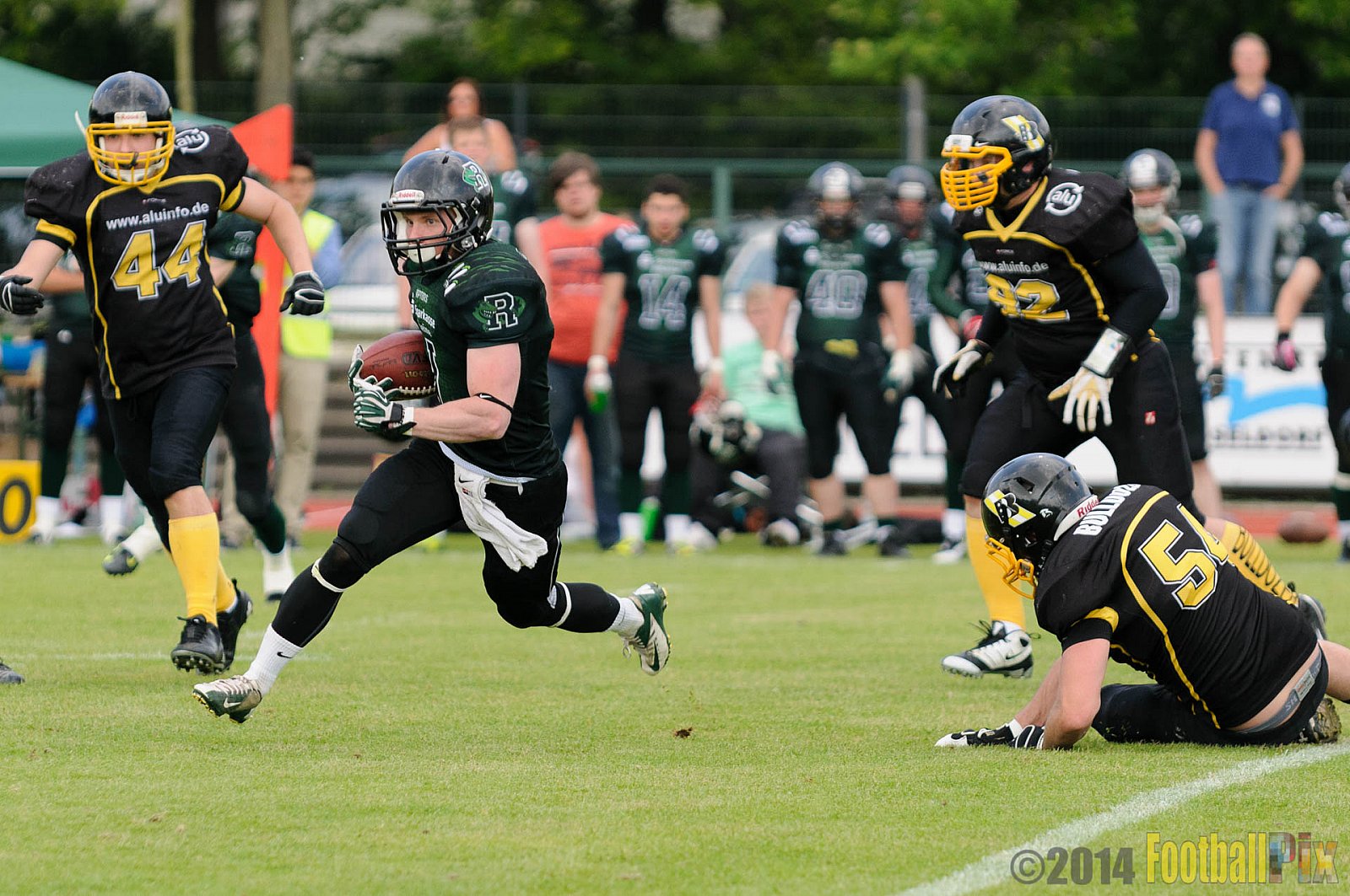 Düsseldorf Bulldozer vs. Rheine Raptors - 31.05.2014 Düsseldorf Bulldozer vs. Rheine Raptors (6:33)