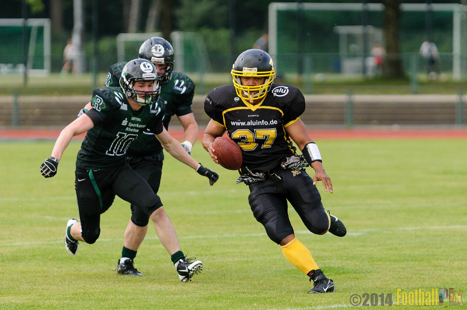 Düsseldorf Bulldozer vs. Rheine Raptors - 31.05.2014 Düsseldorf Bulldozer vs. Rheine Raptors (6:33)