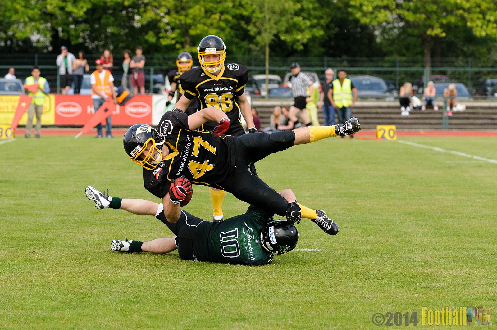 Düsseldorf Bulldozer vs. Rheine Raptors - 31.05.2014 Düsseldorf Bulldozer vs. Rheine Raptors (6:33)