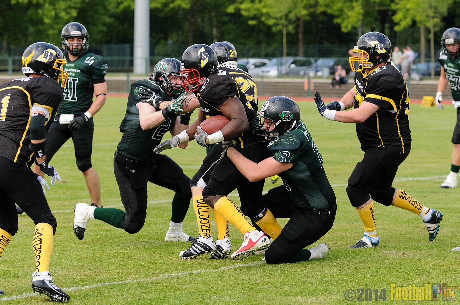 Düsseldorf Bulldozer vs. Rheine Raptors - 31.05.2014 Düsseldorf Bulldozer vs. Rheine Raptors (6:33)