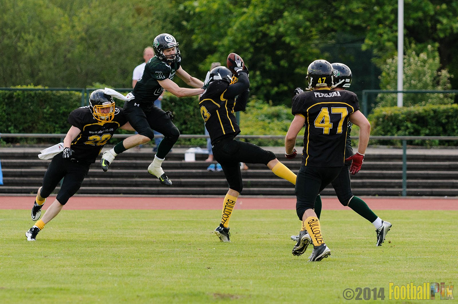Düsseldorf Bulldozer vs. Rheine Raptors - 31.05.2014 Düsseldorf Bulldozer vs. Rheine Raptors (6:33)
