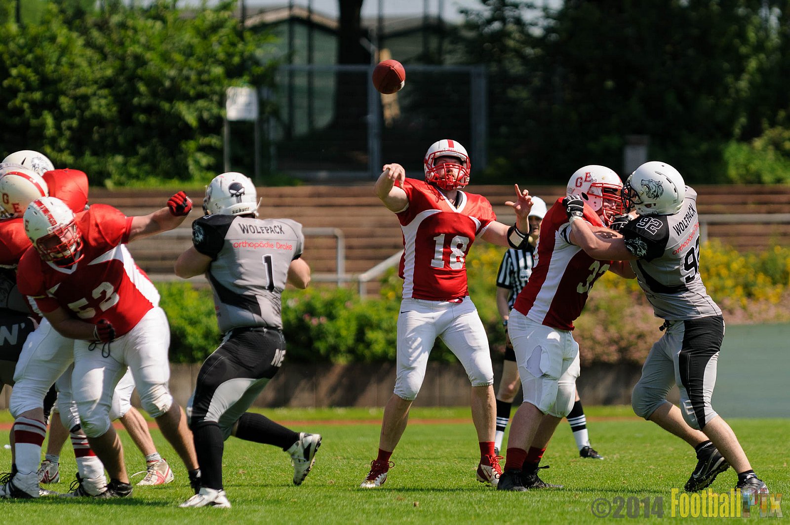 Mönchengladbach Wolfpack vs. Gelsenkirchen Devils  - 08.06.2014 Mönchengladbach Wolfpack vs. Gelsenkirchen Devils (14:28) 