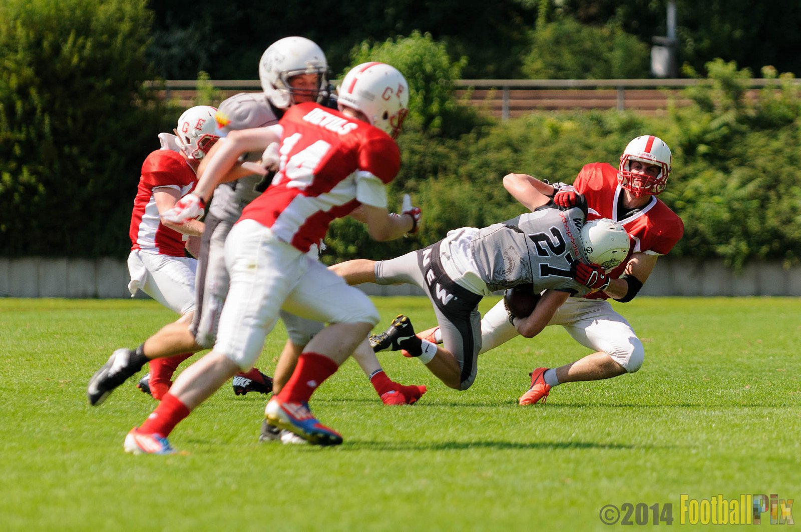 Mönchengladbach Wolfpack vs. Gelsenkirchen Devils  - 08.06.2014 Mönchengladbach Wolfpack vs. Gelsenkirchen Devils (14:28) 