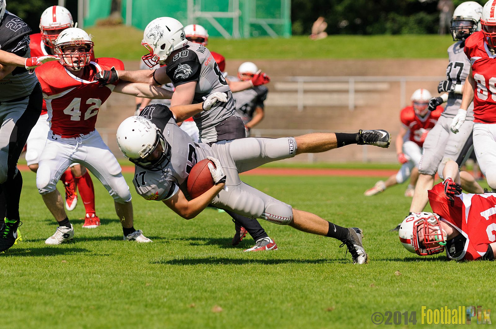 Mönchengladbach Wolfpack vs. Gelsenkirchen Devils  - 08.06.2014 Mönchengladbach Wolfpack vs. Gelsenkirchen Devils (14:28) 