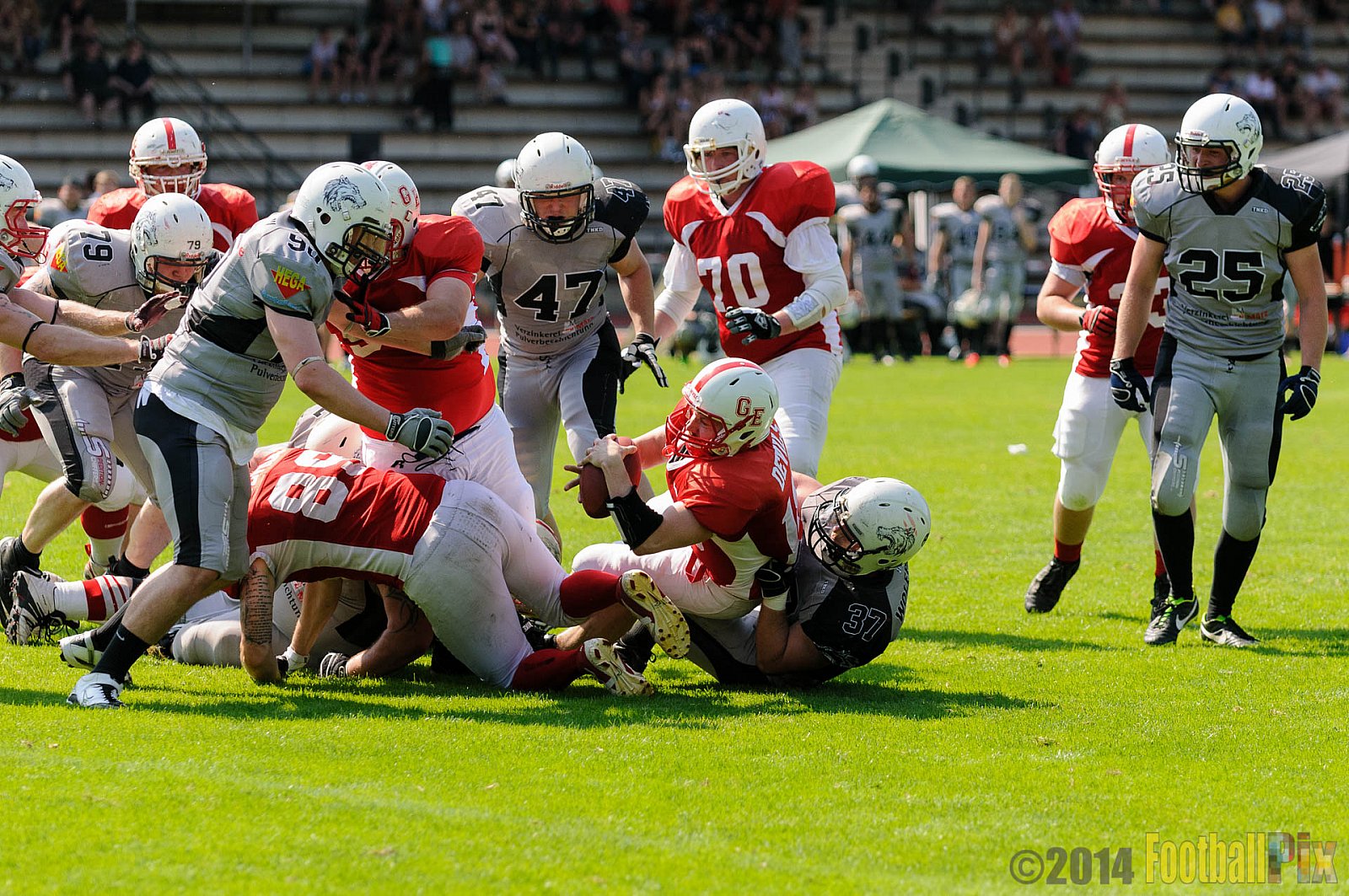 Mönchengladbach Wolfpack vs. Gelsenkirchen Devils  - 08.06.2014 Mönchengladbach Wolfpack vs. Gelsenkirchen Devils (14:28) 