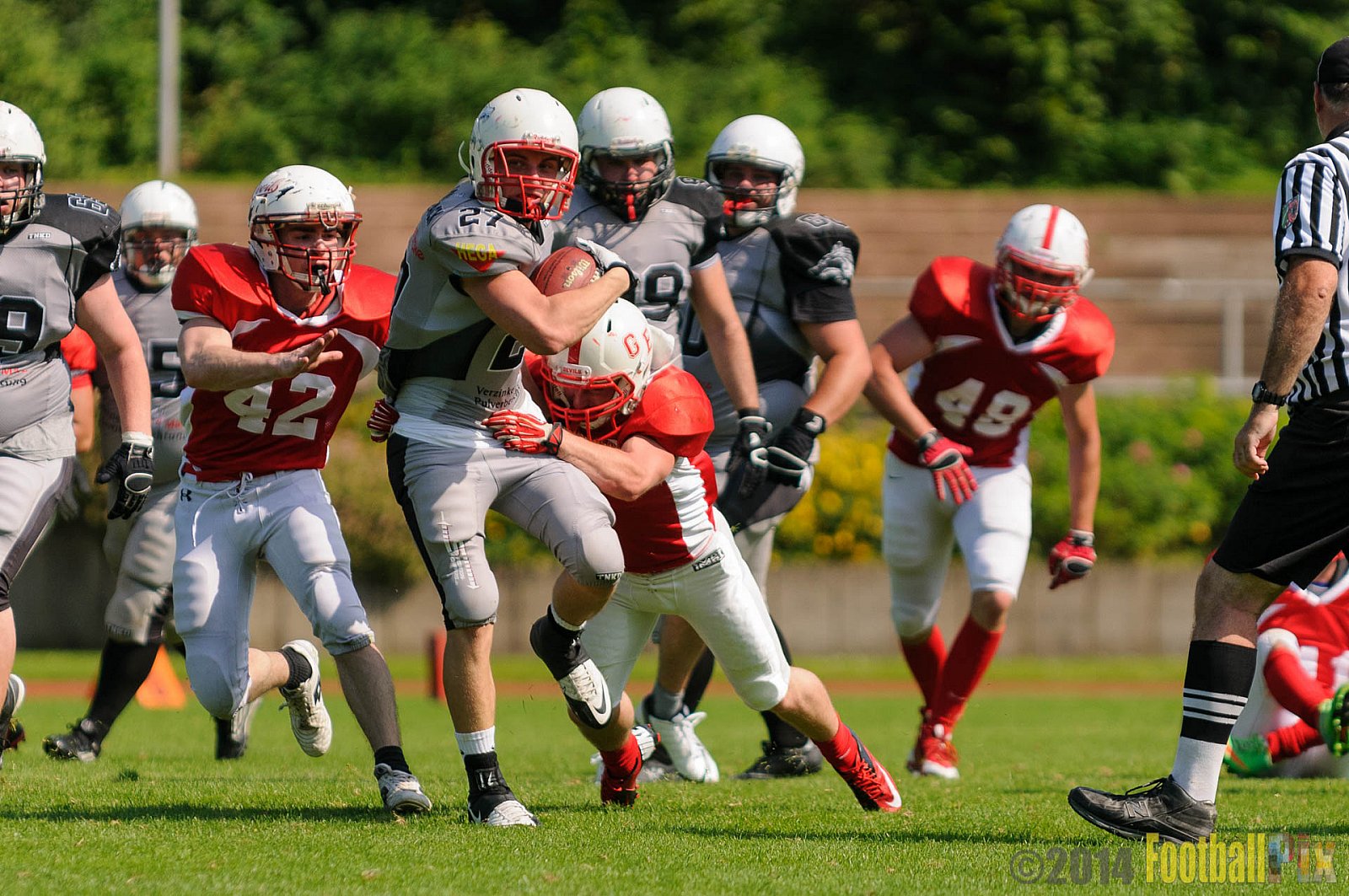 Mönchengladbach Wolfpack vs. Gelsenkirchen Devils  - 08.06.2014 Mönchengladbach Wolfpack vs. Gelsenkirchen Devils (14:28) 