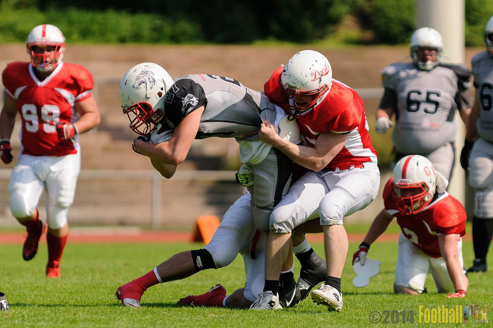 Mönchengladbach Wolfpack vs. Gelsenkirchen Devils  - 08.06.2014 Mönchengladbach Wolfpack vs. Gelsenkirchen Devils (14:28) 