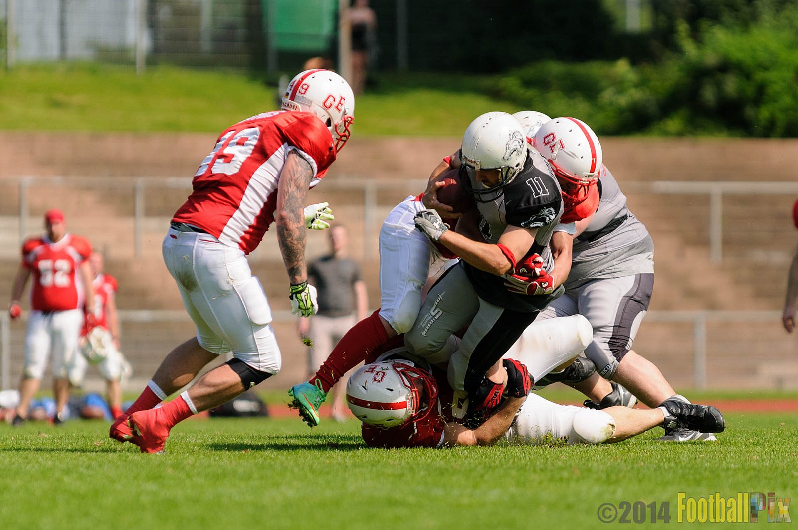 Mönchengladbach Wolfpack vs. Gelsenkirchen Devils  - 08.06.2014 Mönchengladbach Wolfpack vs. Gelsenkirchen Devils (14:28) 