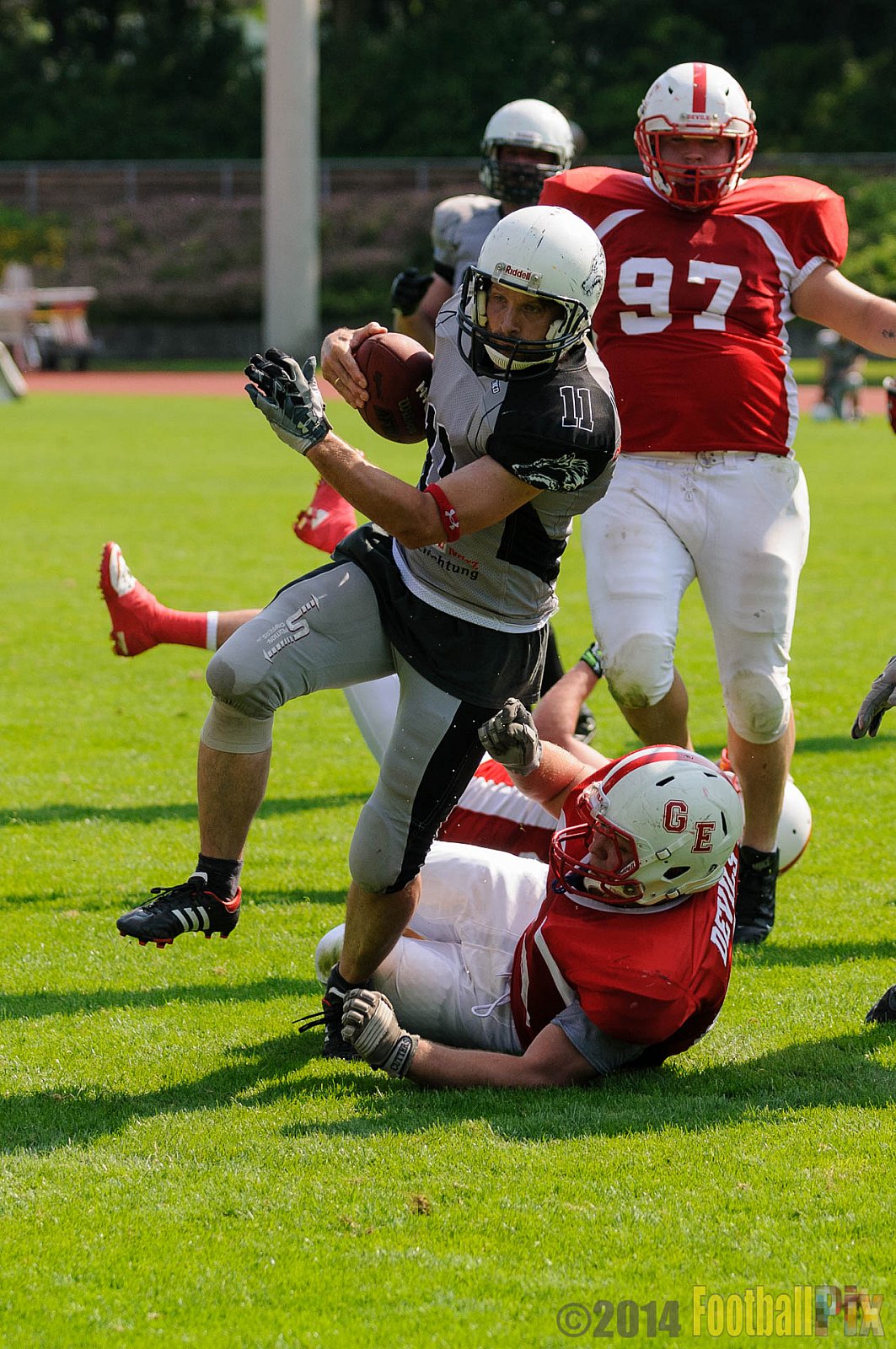 Mönchengladbach Wolfpack vs. Gelsenkirchen Devils  - 08.06.2014 Mönchengladbach Wolfpack vs. Gelsenkirchen Devils (14:28) 