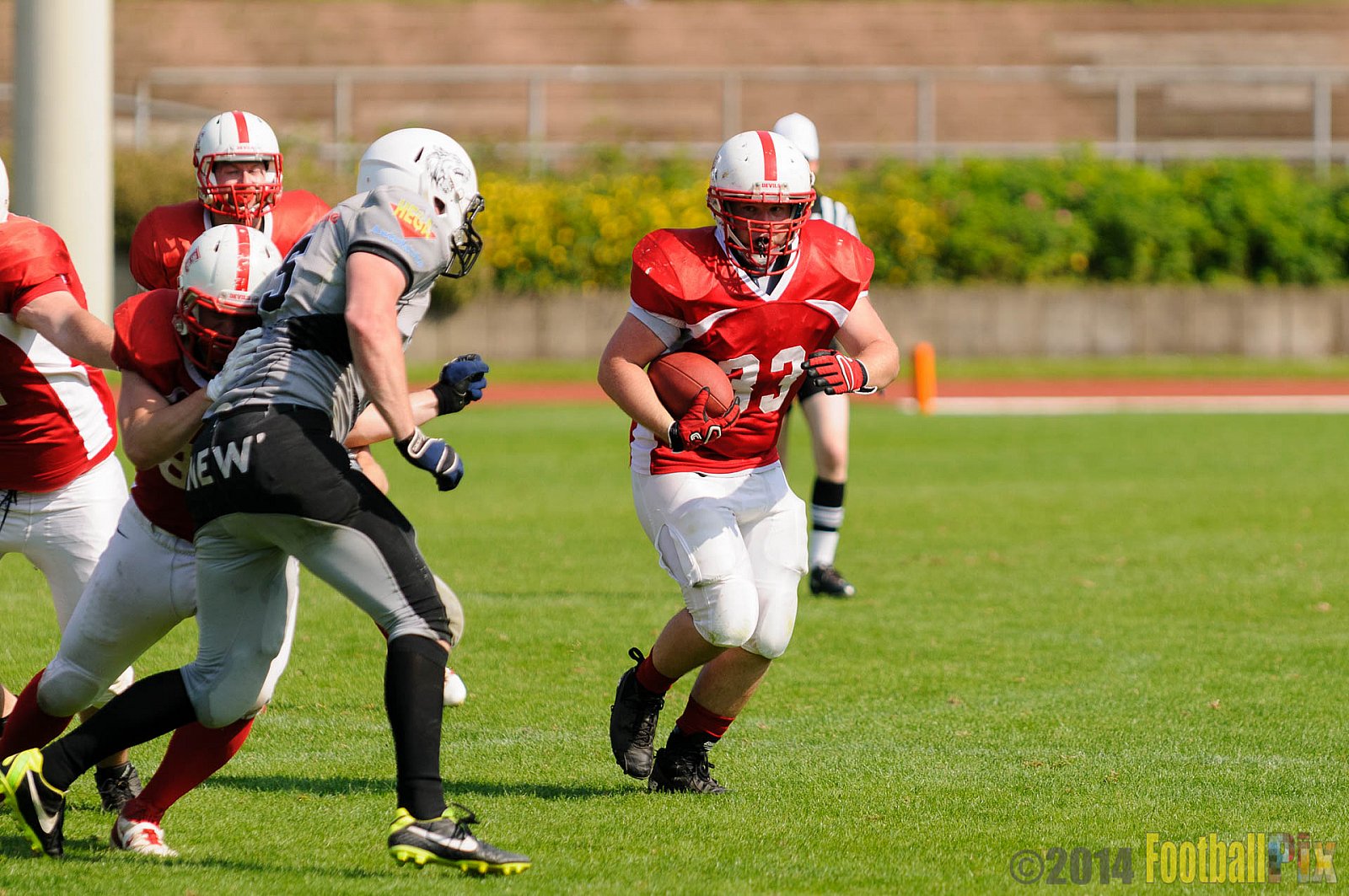 Mönchengladbach Wolfpack vs. Gelsenkirchen Devils  - 08.06.2014 Mönchengladbach Wolfpack vs. Gelsenkirchen Devils (14:28) 