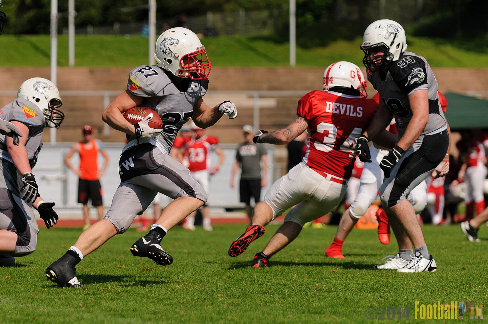 Mönchengladbach Wolfpack vs. Gelsenkirchen Devils  - 08.06.2014 Mönchengladbach Wolfpack vs. Gelsenkirchen Devils (14:28) 