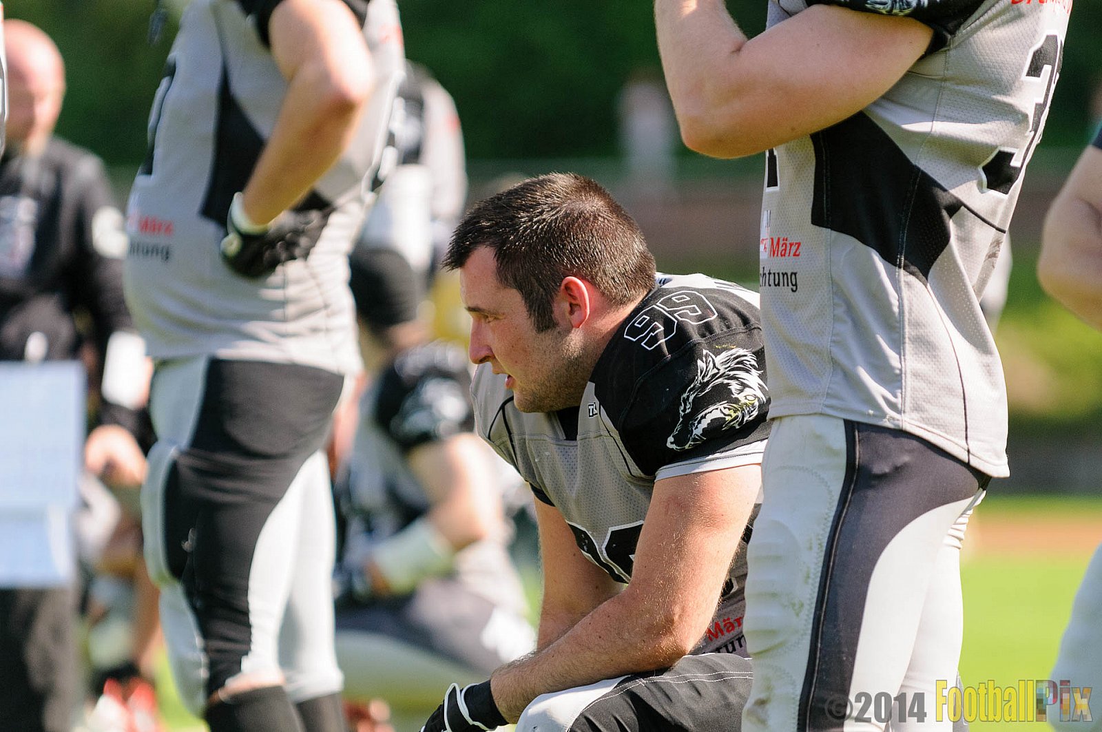 Mönchengladbach Wolfpack vs. Gelsenkirchen Devils  - 08.06.2014 Mönchengladbach Wolfpack vs. Gelsenkirchen Devils (14:28) 