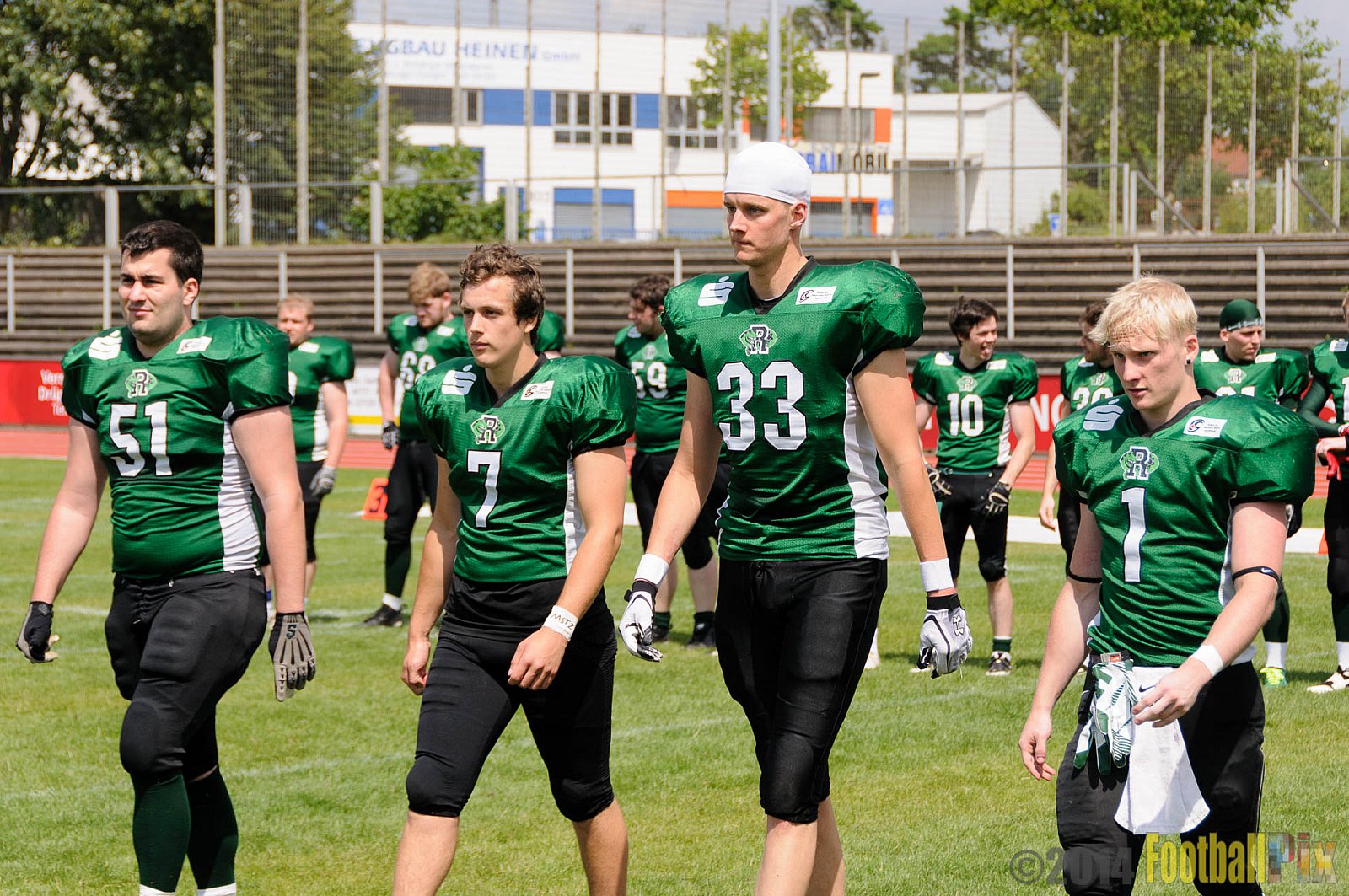 Düsseldorf Panther Prospects vs. Rheine Raptors - 15.06.2014 Düsseldorf Panther Prospects vs. Rheine Raptors (19:24) 