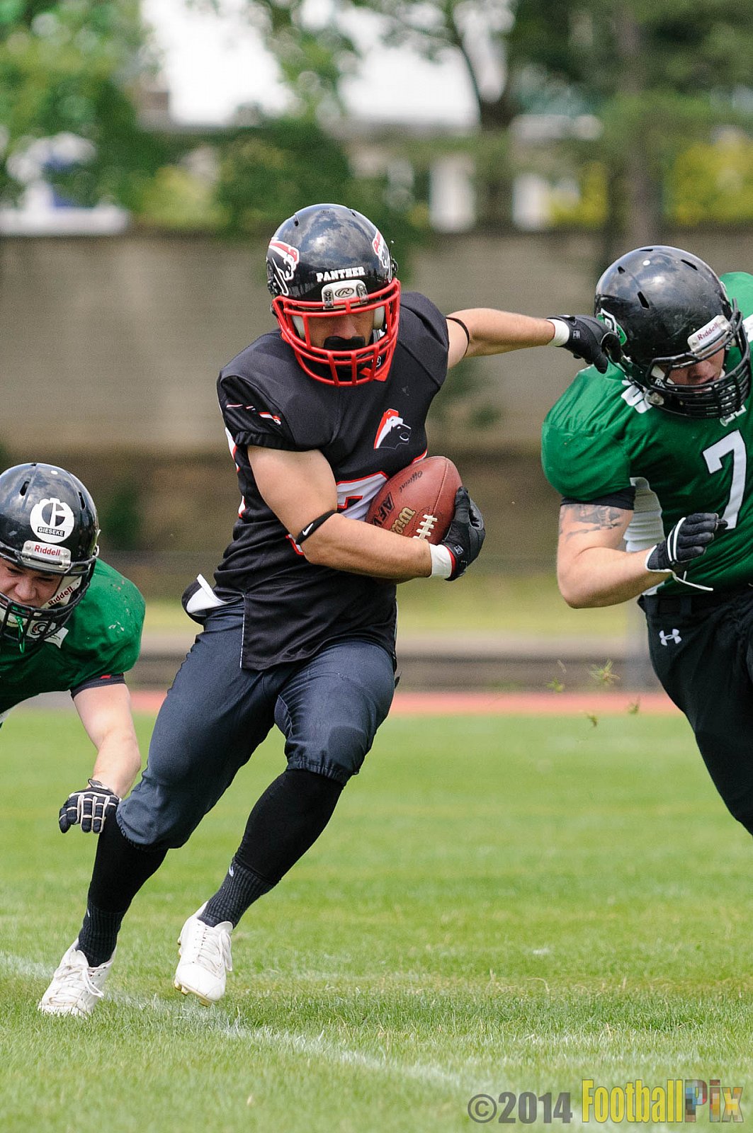 Düsseldorf Panther Prospects vs. Rheine Raptors - 15.06.2014 Düsseldorf Panther Prospects vs. Rheine Raptors (19:24) 