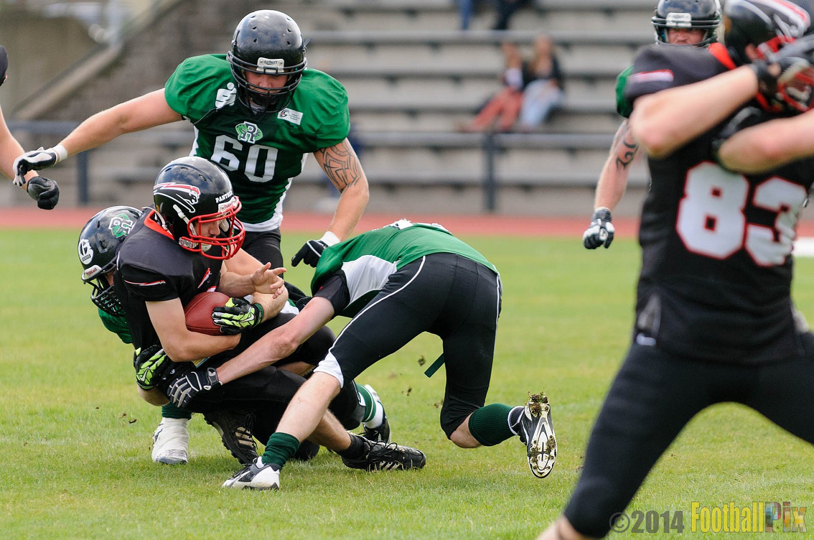 Düsseldorf Panther Prospects vs. Rheine Raptors - 15.06.2014 Düsseldorf Panther Prospects vs. Rheine Raptors (19:24) 