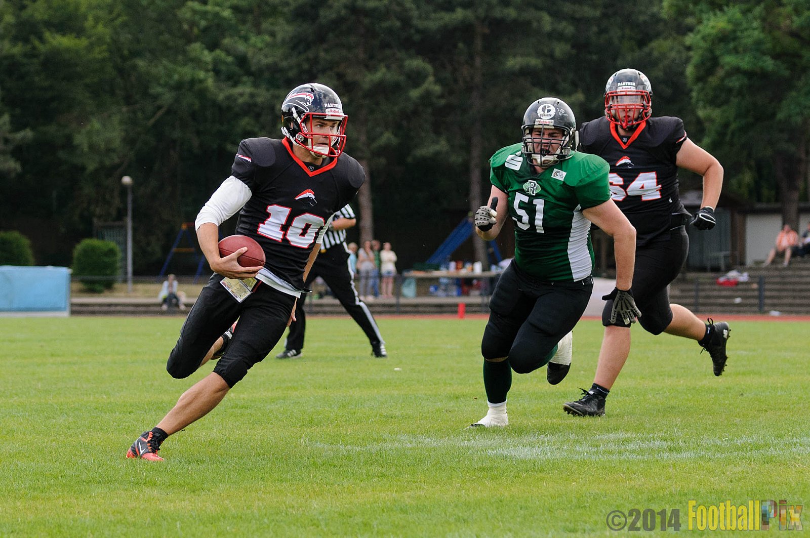Düsseldorf Panther Prospects vs. Rheine Raptors - 15.06.2014 Düsseldorf Panther Prospects vs. Rheine Raptors (19:24) 
