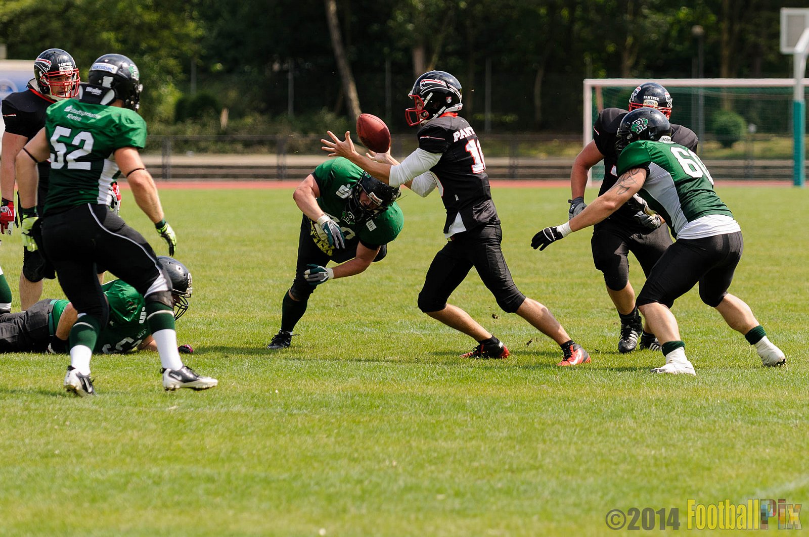 Düsseldorf Panther Prospects vs. Rheine Raptors - 15.06.2014 Düsseldorf Panther Prospects vs. Rheine Raptors (19:24) 