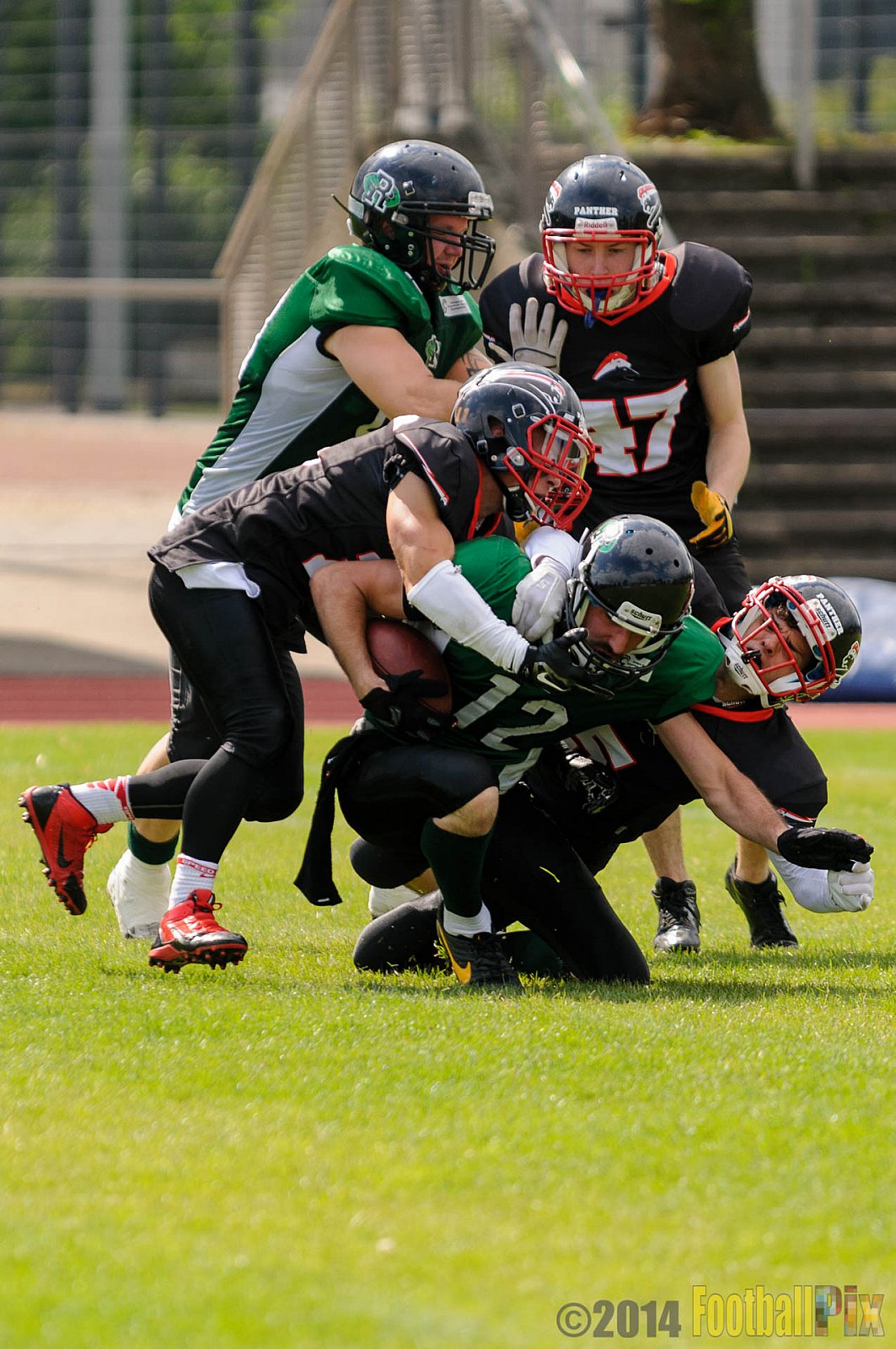 Düsseldorf Panther Prospects vs. Rheine Raptors - 15.06.2014 Düsseldorf Panther Prospects vs. Rheine Raptors (19:24) 