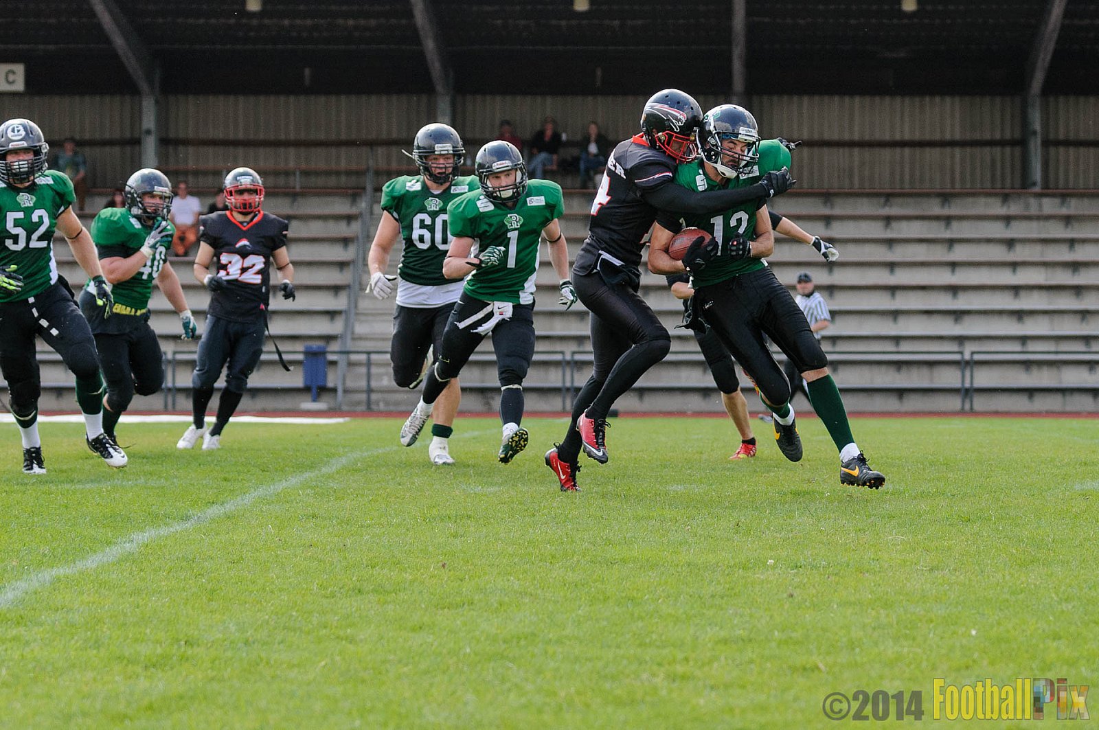 Düsseldorf Panther Prospects vs. Rheine Raptors - 15.06.2014 Düsseldorf Panther Prospects vs. Rheine Raptors (19:24) 