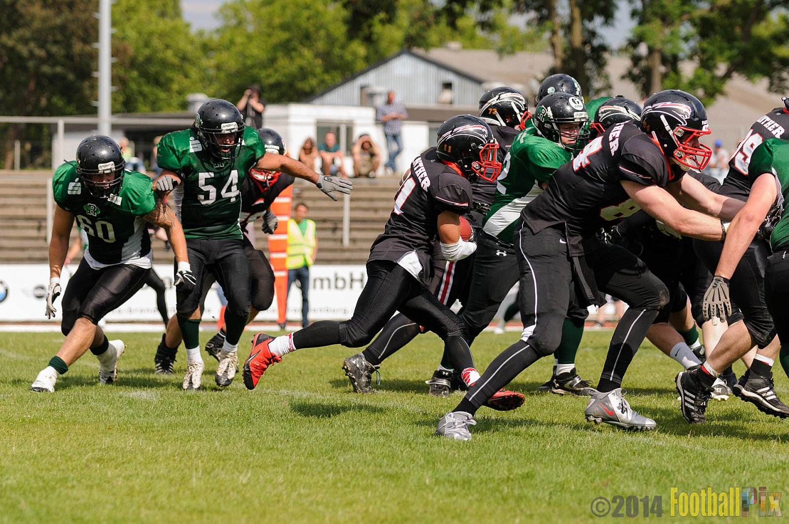 Düsseldorf Panther Prospects vs. Rheine Raptors - 15.06.2014 Düsseldorf Panther Prospects vs. Rheine Raptors (19:24) 