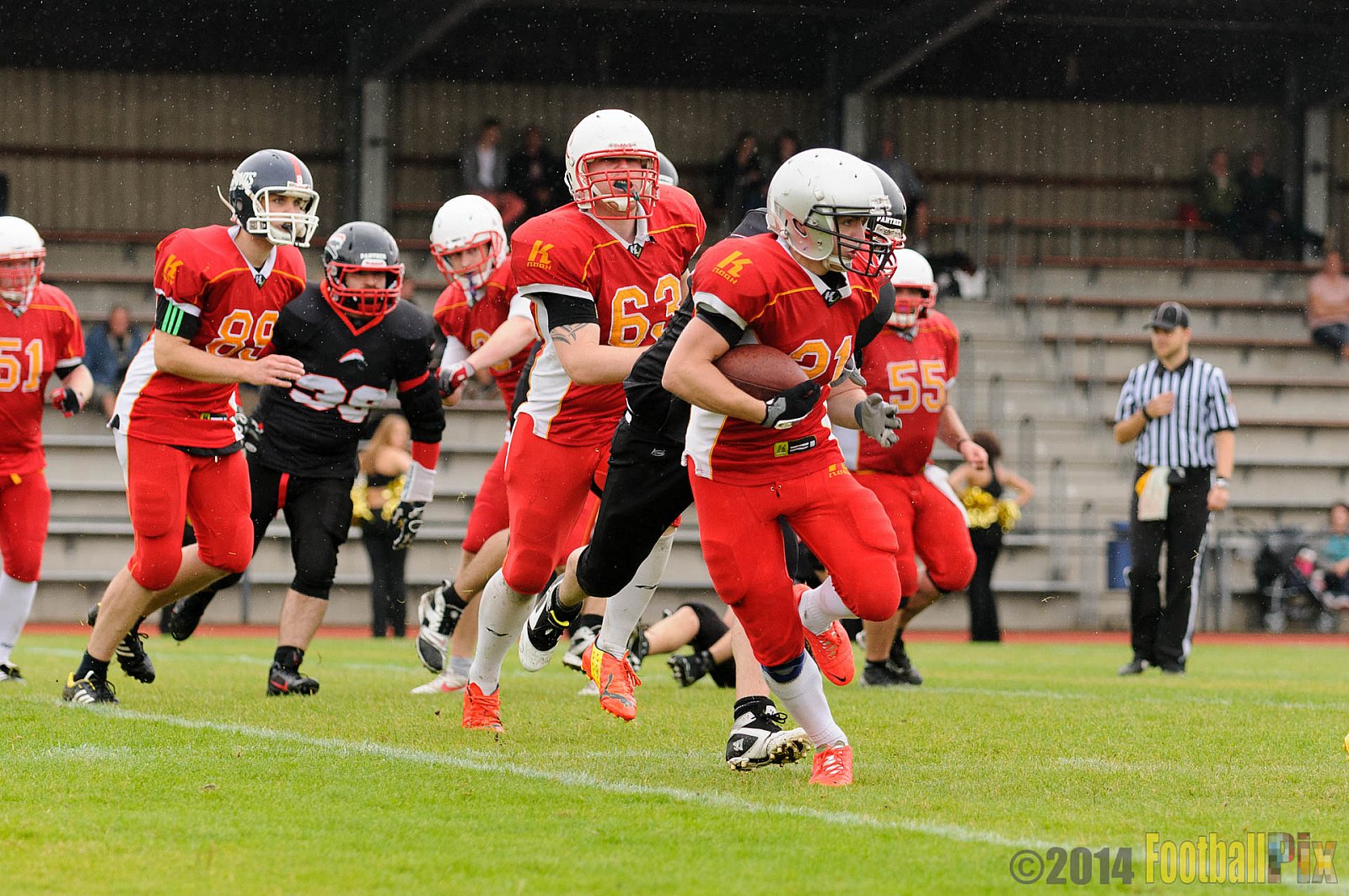 Düsseldorf Panther Prospects vs. Münster Mammuts - 28.06.2014 Düsseldorf Panther Prospects vs. Münster Mammuts (13:27) 
