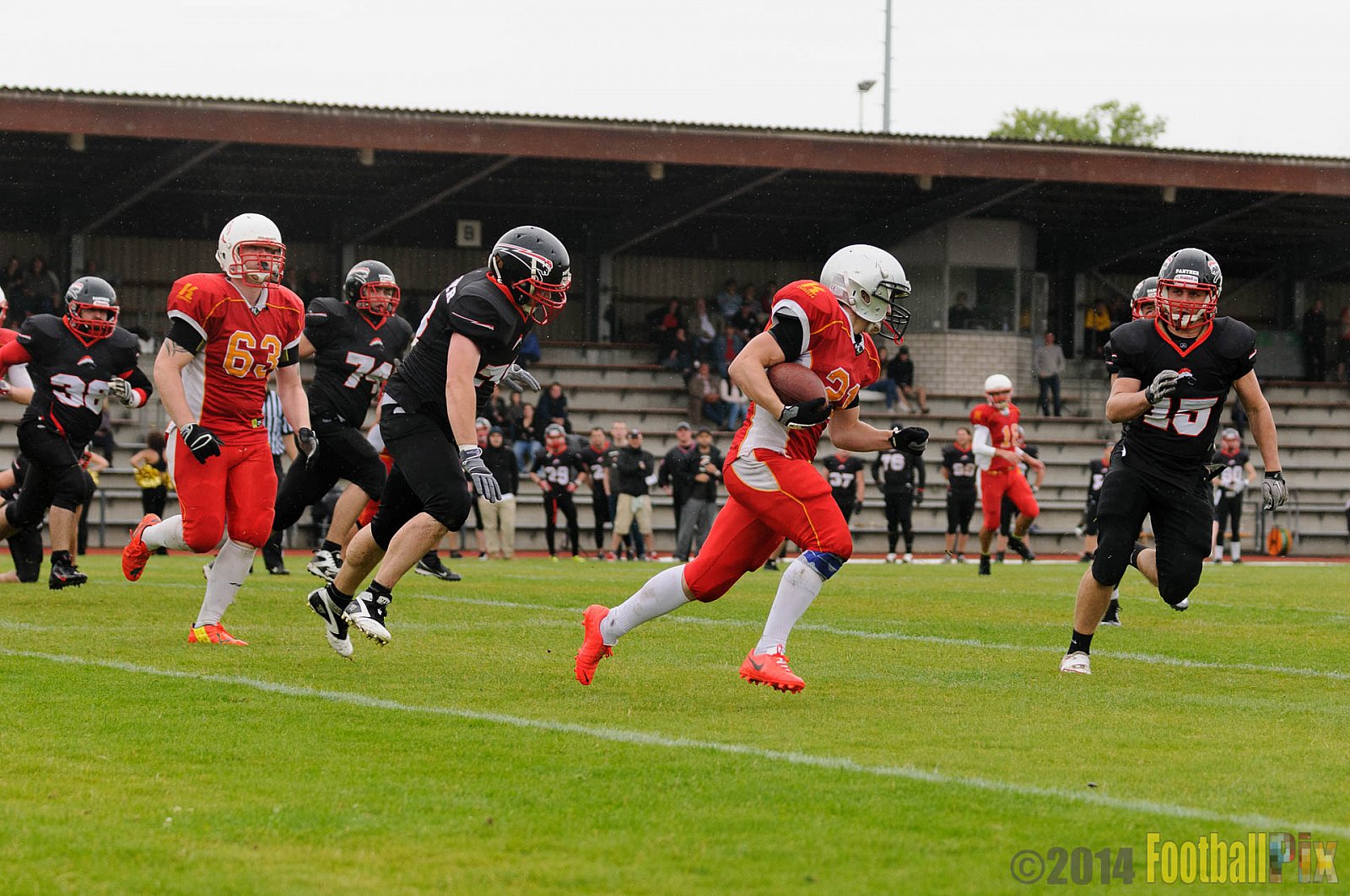 Düsseldorf Panther Prospects vs. Münster Mammuts - 28.06.2014 Düsseldorf Panther Prospects vs. Münster Mammuts (13:27) 