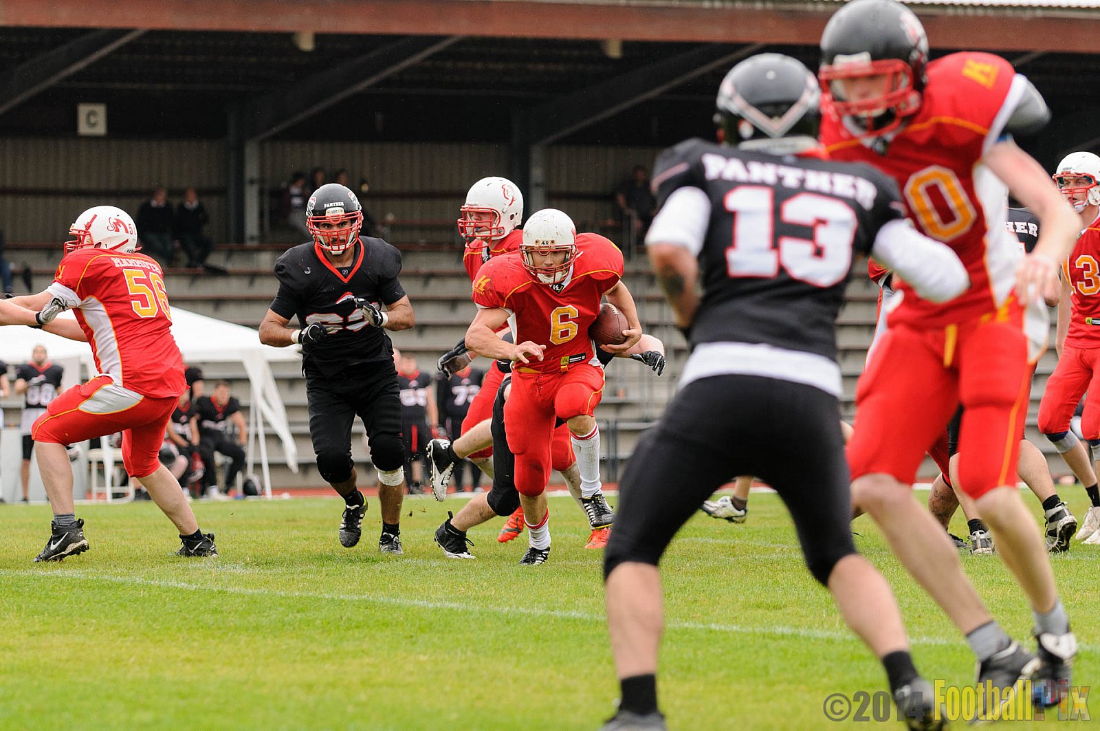 Düsseldorf Panther Prospects vs. Münster Mammuts - 28.06.2014 Düsseldorf Panther Prospects vs. Münster Mammuts (13:27) 