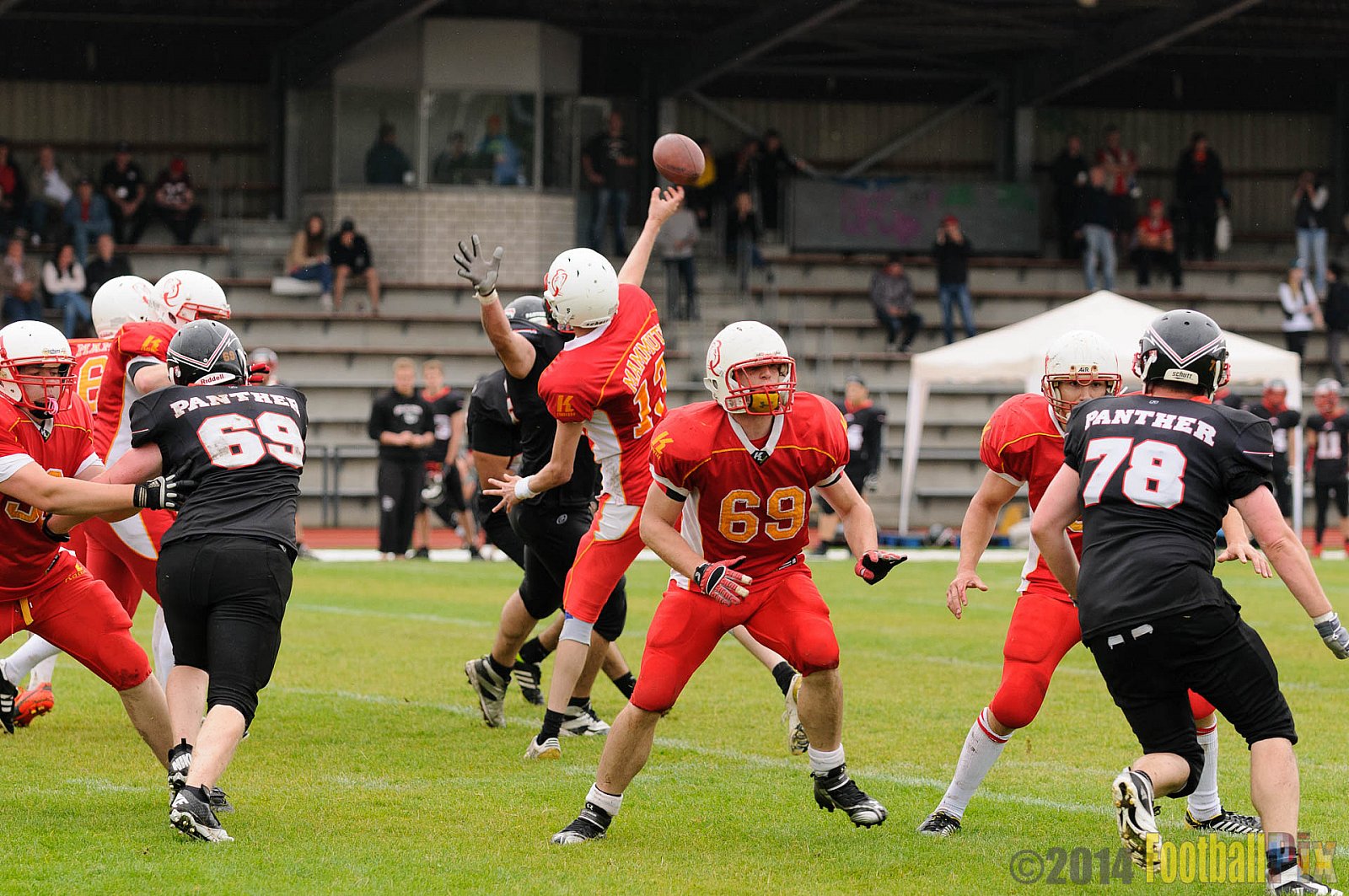 Düsseldorf Panther Prospects vs. Münster Mammuts - 28.06.2014 Düsseldorf Panther Prospects vs. Münster Mammuts (13:27) 