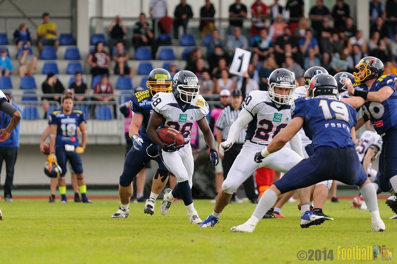 Essen Assindia Cardinals vs. Dortmund Giants - 05.07.2014 Essen Assindia Cardinals vs. Dortmund Giants (67:0) 