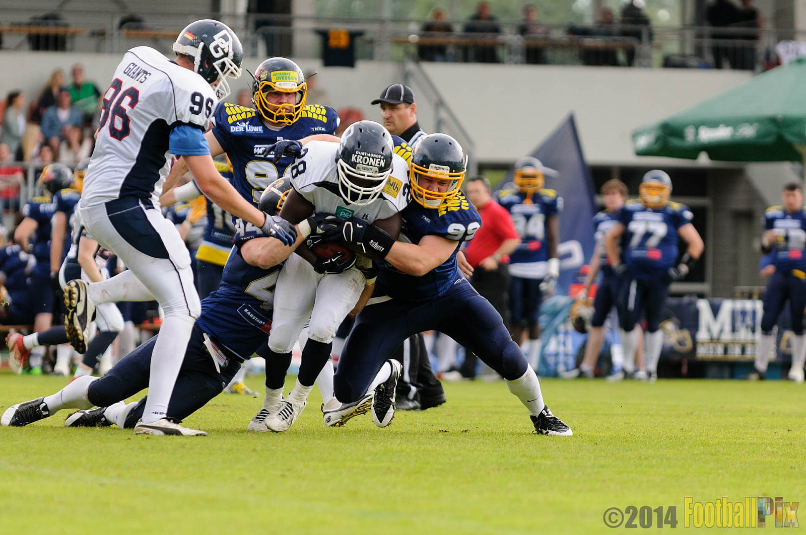Essen Assindia Cardinals vs. Dortmund Giants - 05.07.2014 Essen Assindia Cardinals vs. Dortmund Giants (67:0) 