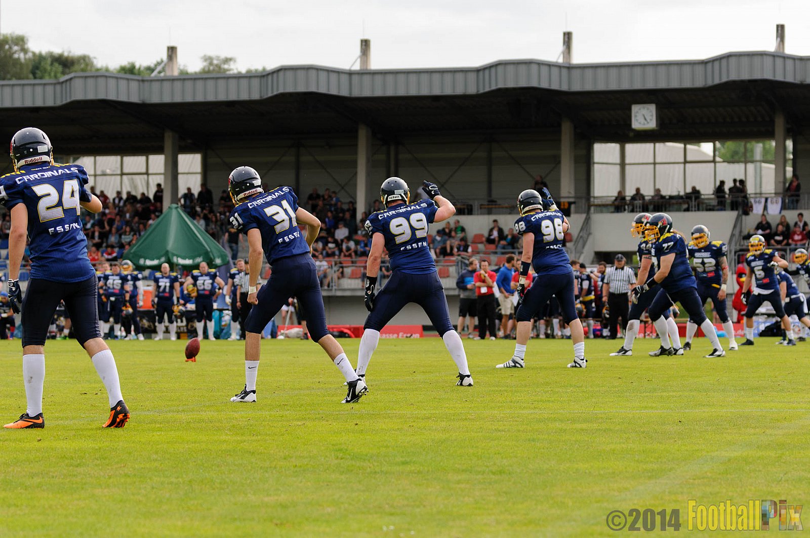 Essen Assindia Cardinals vs. Dortmund Giants - 05.07.2014 Essen Assindia Cardinals vs. Dortmund Giants (67:0) 