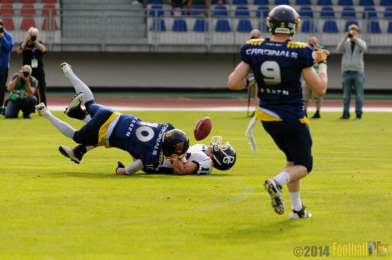 Essen Assindia Cardinals vs. Dortmund Giants - 05.07.2014 Essen Assindia Cardinals vs. Dortmund Giants (67:0) 