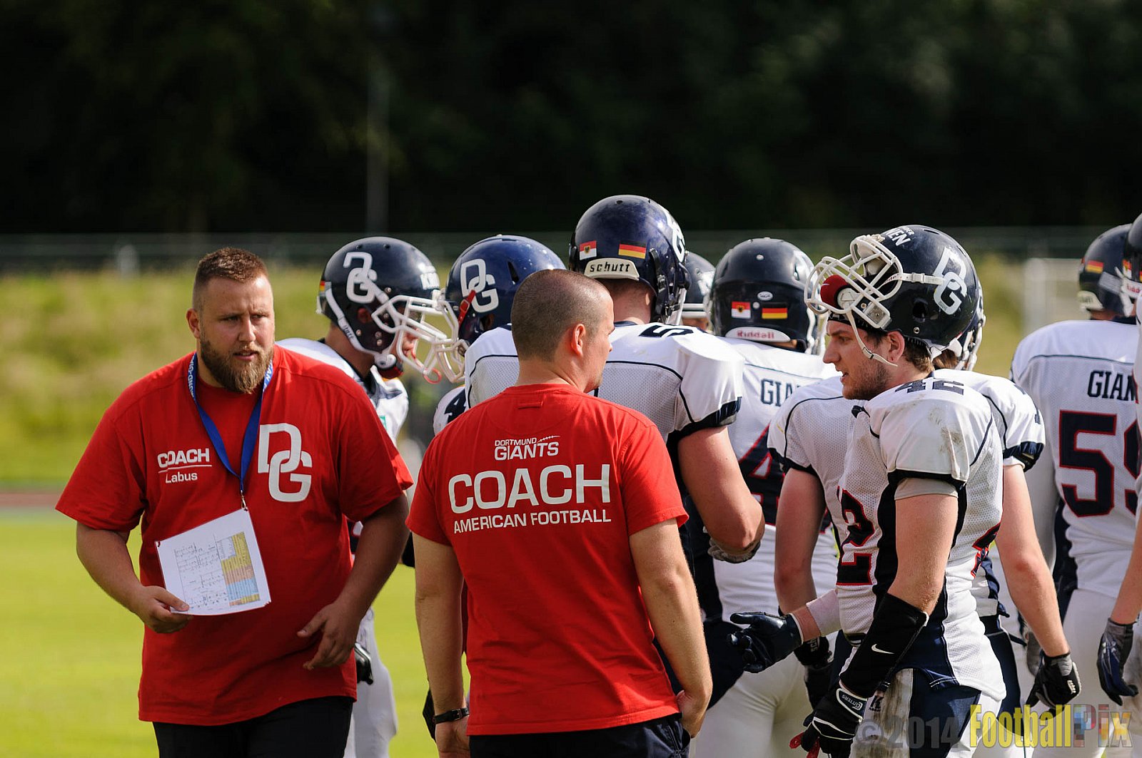 Essen Assindia Cardinals vs. Dortmund Giants - 05.07.2014 Essen Assindia Cardinals vs. Dortmund Giants (67:0) 