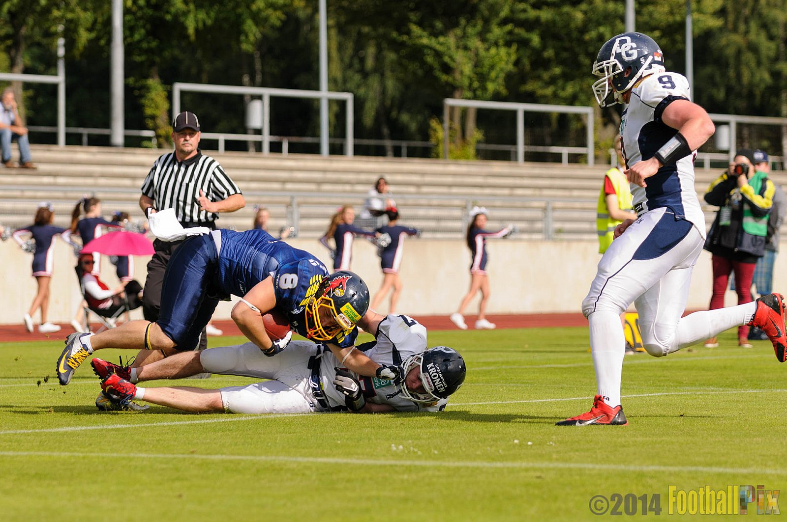 Essen Assindia Cardinals vs. Dortmund Giants - 05.07.2014 Essen Assindia Cardinals vs. Dortmund Giants (67:0) 