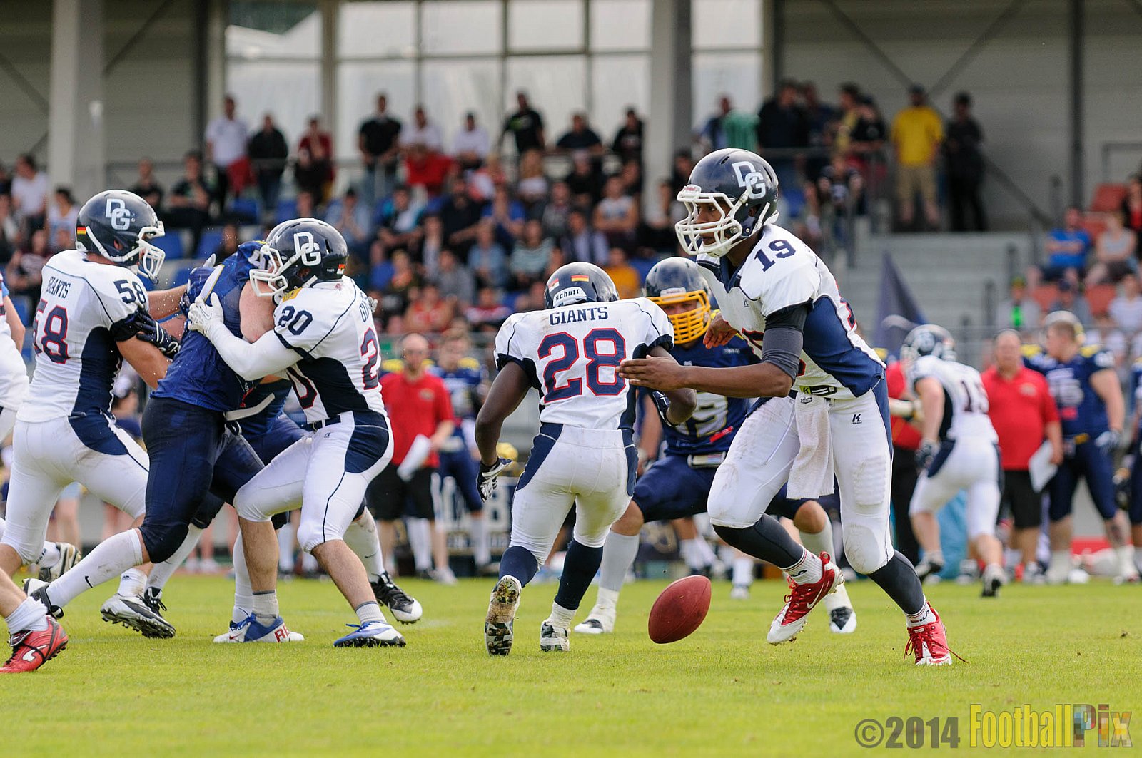 Essen Assindia Cardinals vs. Dortmund Giants - 05.07.2014 Essen Assindia Cardinals vs. Dortmund Giants (67:0) 
