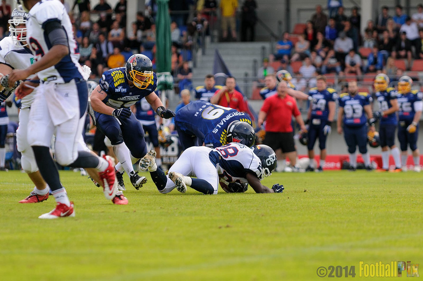 Essen Assindia Cardinals vs. Dortmund Giants - 05.07.2014 Essen Assindia Cardinals vs. Dortmund Giants (67:0) 