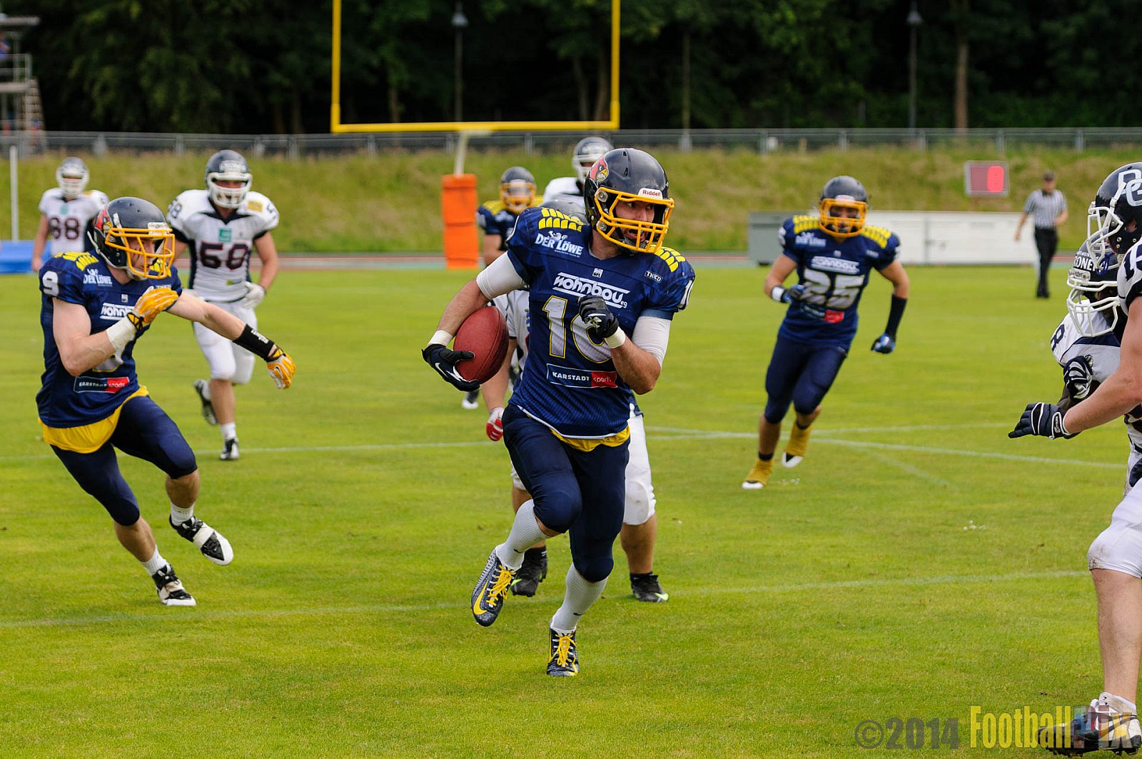 Essen Assindia Cardinals vs. Dortmund Giants - 05.07.2014 Essen Assindia Cardinals vs. Dortmund Giants (67:0) 