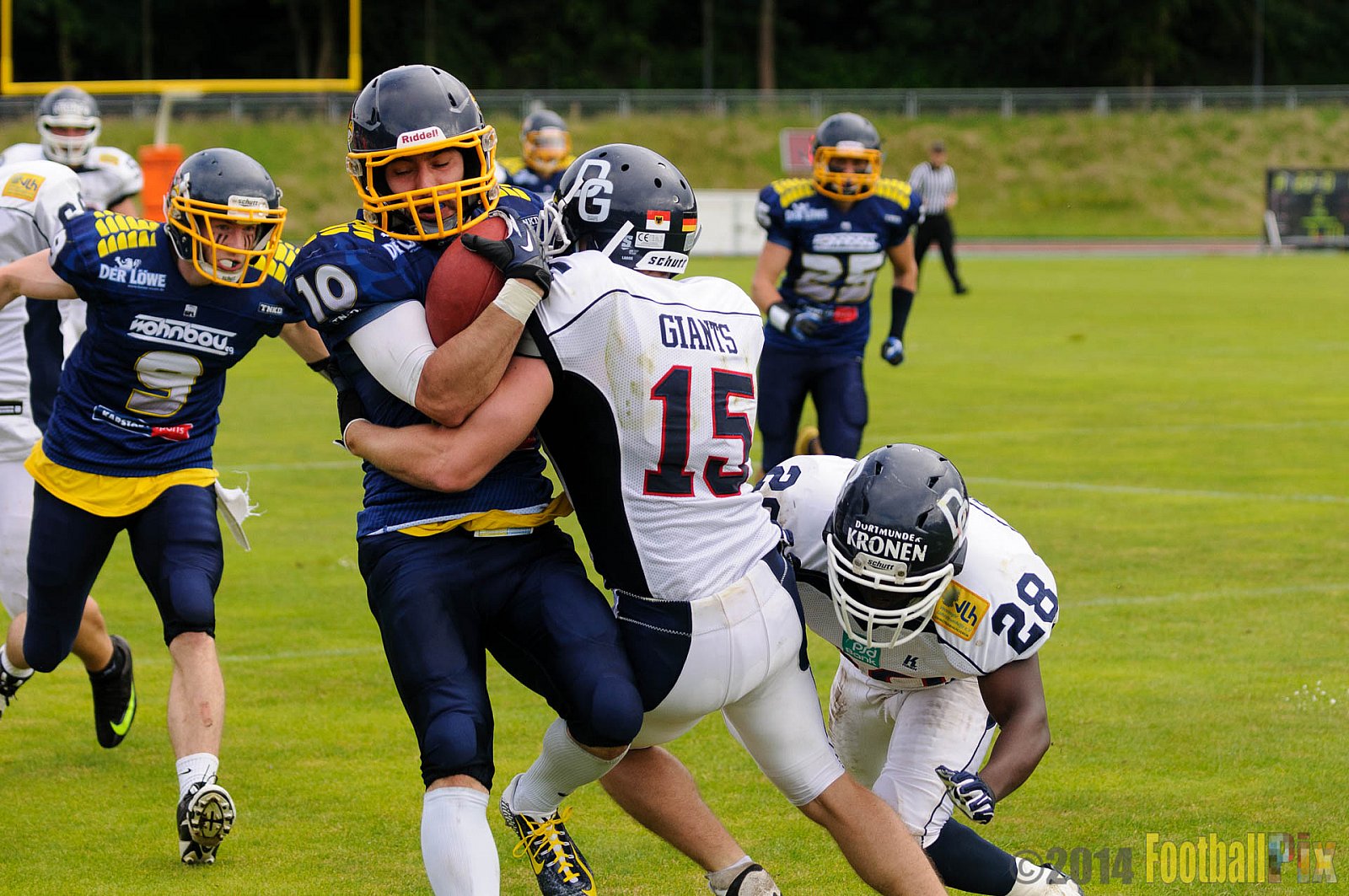 Essen Assindia Cardinals vs. Dortmund Giants - 05.07.2014 Essen Assindia Cardinals vs. Dortmund Giants (67:0) 