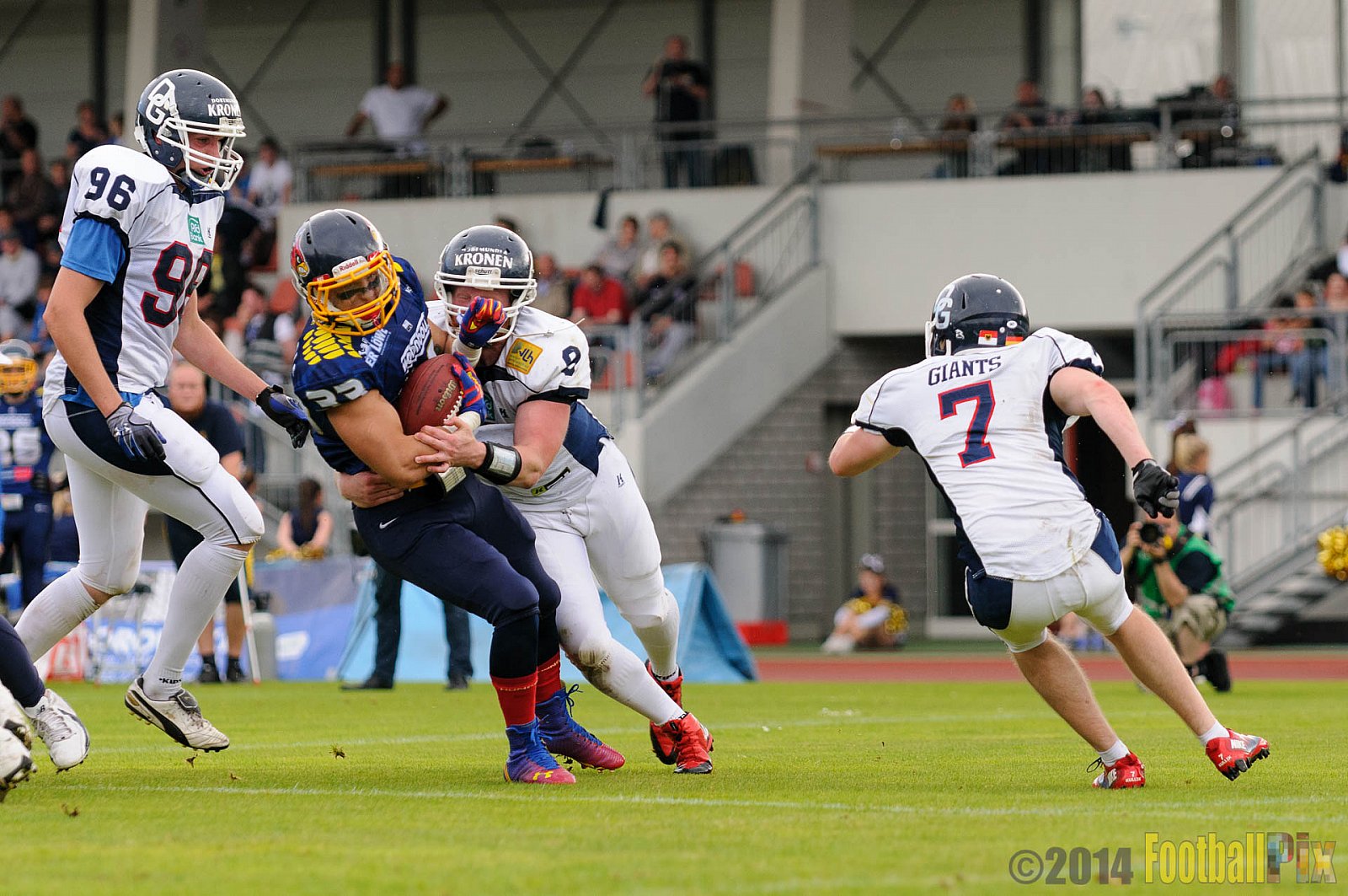 Essen Assindia Cardinals vs. Dortmund Giants - 05.07.2014 Essen Assindia Cardinals vs. Dortmund Giants (67:0) 