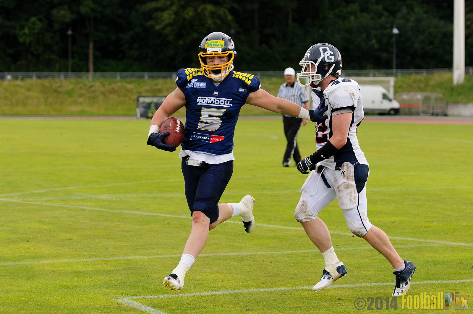 Essen Assindia Cardinals vs. Dortmund Giants - 05.07.2014 Essen Assindia Cardinals vs. Dortmund Giants (67:0) 
