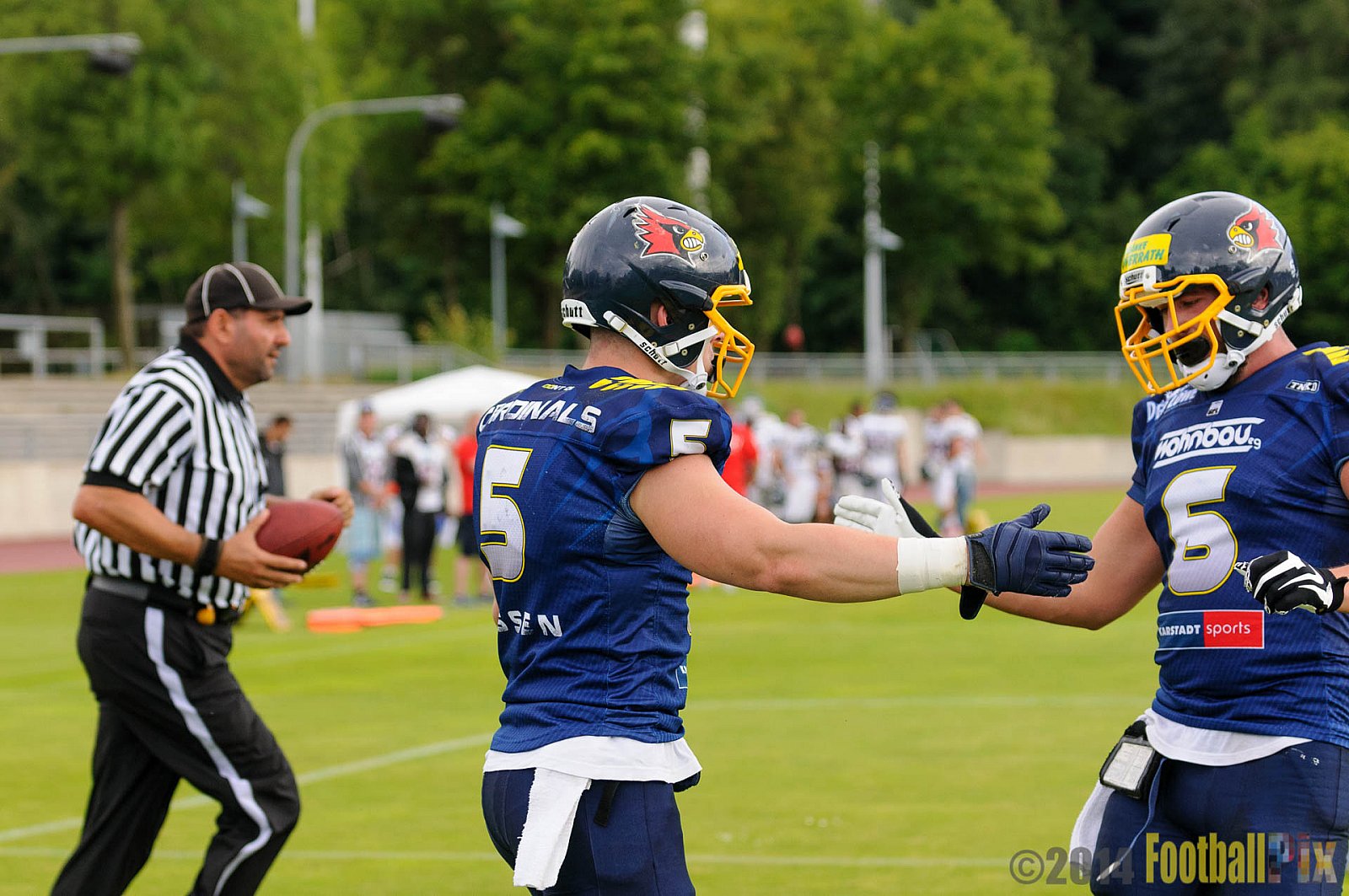 Essen Assindia Cardinals vs. Dortmund Giants - 05.07.2014 Essen Assindia Cardinals vs. Dortmund Giants (67:0) 