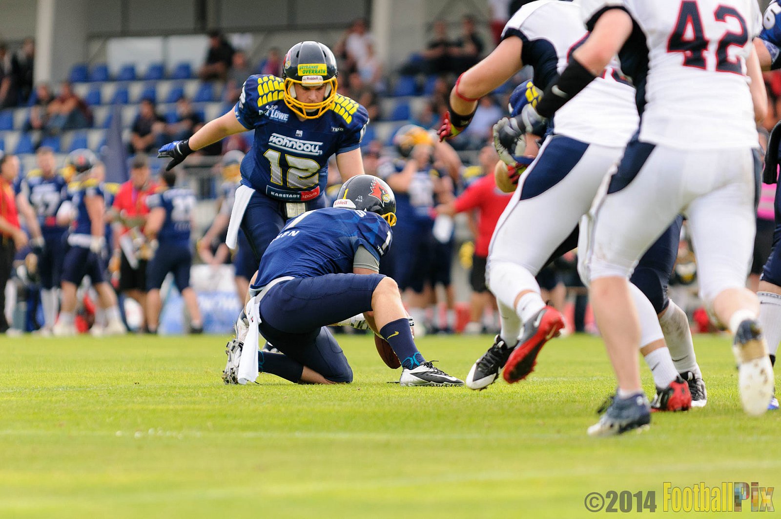Essen Assindia Cardinals vs. Dortmund Giants - 05.07.2014 Essen Assindia Cardinals vs. Dortmund Giants (67:0) 