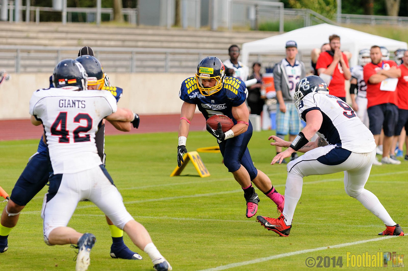 Essen Assindia Cardinals vs. Dortmund Giants - 05.07.2014 Essen Assindia Cardinals vs. Dortmund Giants (67:0) 