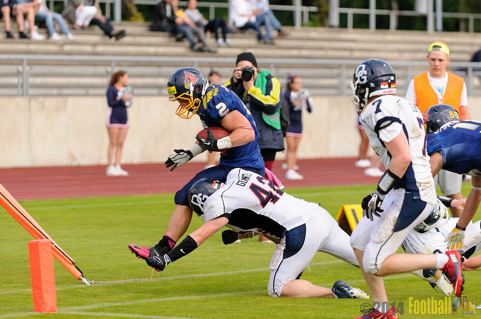 Essen Assindia Cardinals vs. Dortmund Giants - 05.07.2014 Essen Assindia Cardinals vs. Dortmund Giants (67:0) 