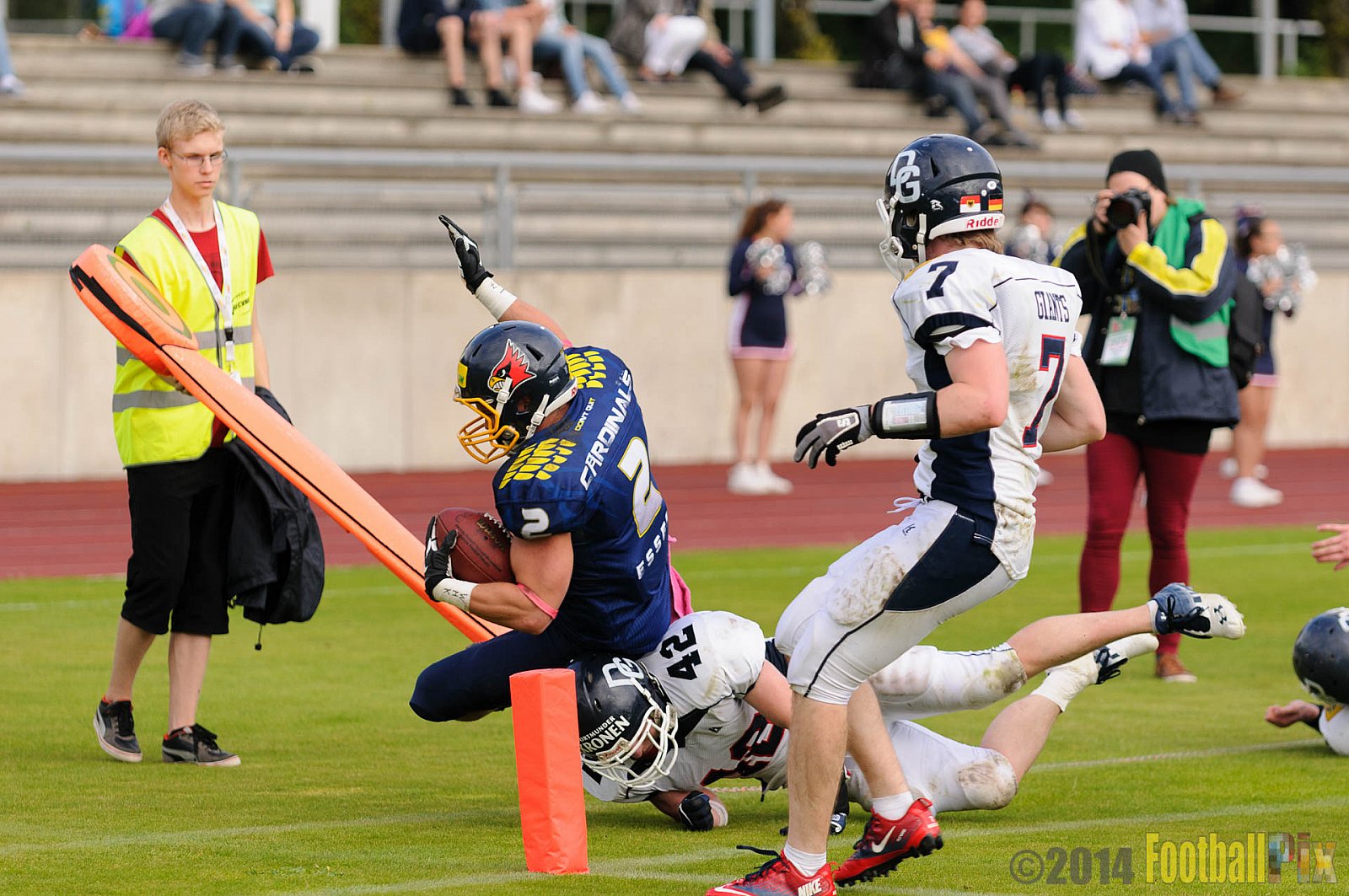 Essen Assindia Cardinals vs. Dortmund Giants - 05.07.2014 Essen Assindia Cardinals vs. Dortmund Giants (67:0) 