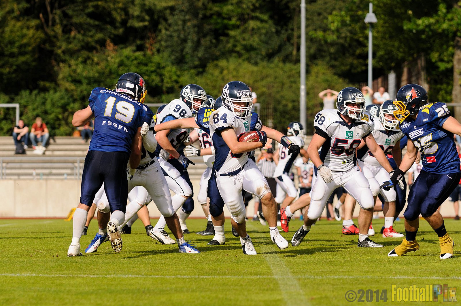 Essen Assindia Cardinals vs. Dortmund Giants - 05.07.2014 Essen Assindia Cardinals vs. Dortmund Giants (67:0) 