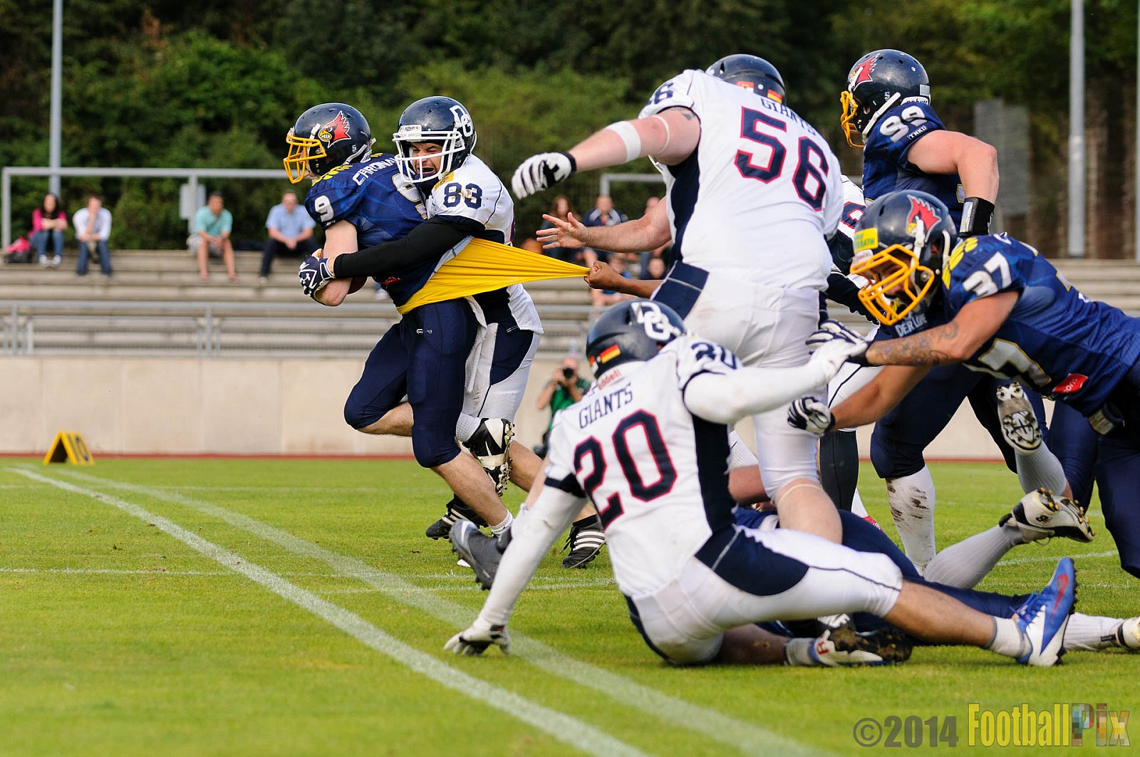 Essen Assindia Cardinals vs. Dortmund Giants - 05.07.2014 Essen Assindia Cardinals vs. Dortmund Giants (67:0) 