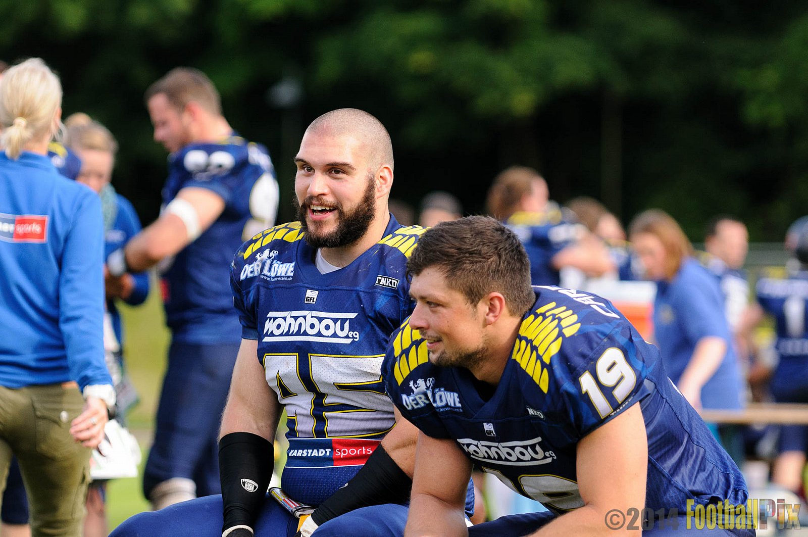 Essen Assindia Cardinals vs. Dortmund Giants - 05.07.2014 Essen Assindia Cardinals vs. Dortmund Giants (67:0) 