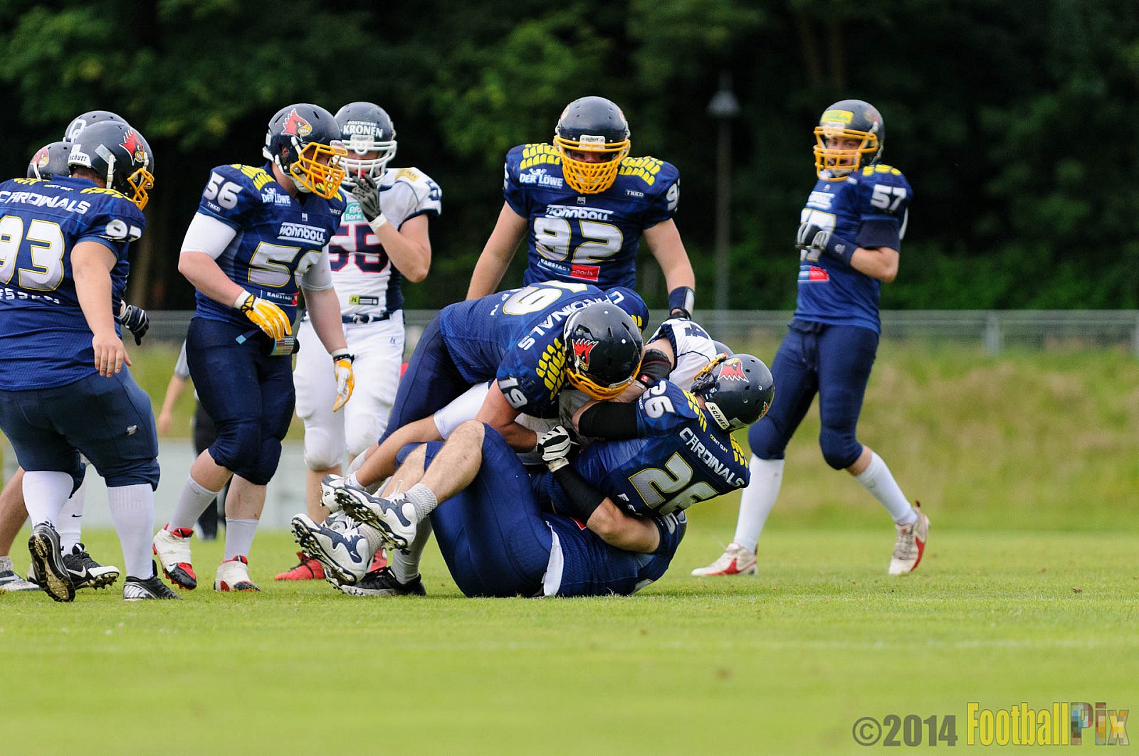 Essen Assindia Cardinals vs. Dortmund Giants - 05.07.2014 Essen Assindia Cardinals vs. Dortmund Giants (67:0) 